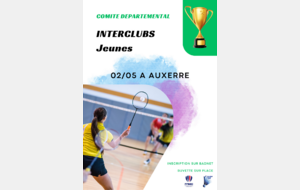 Interclubs départementaux jeunes
