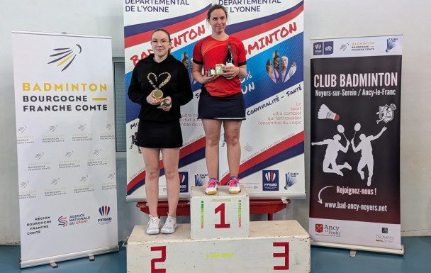 Podiums de championnat de l'Yonne senior 2026 à Ancy le franc